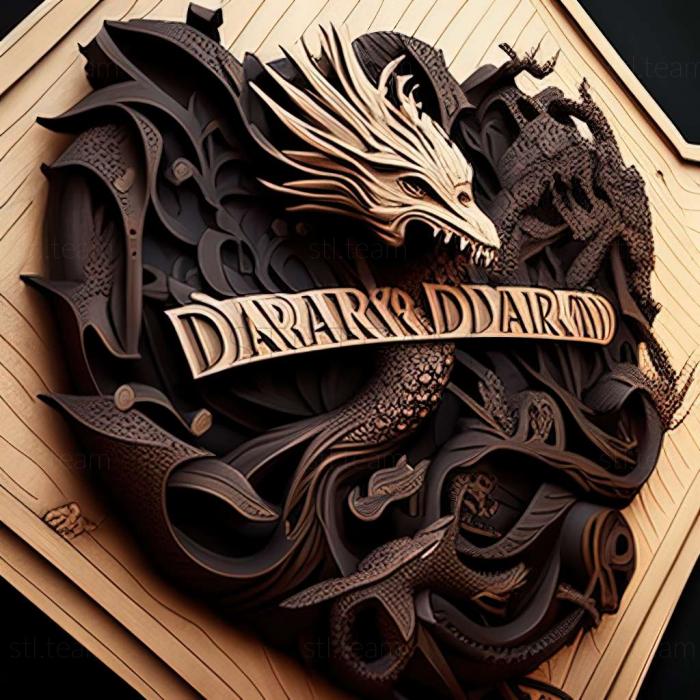 3D model Drakengard 3 game (STL)